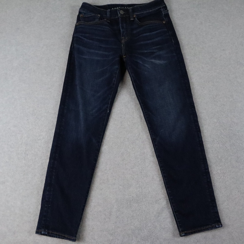 American Eagle Jeans Mens 28x30 Next Level Airflex Athletic Stretch Denim Blue‎